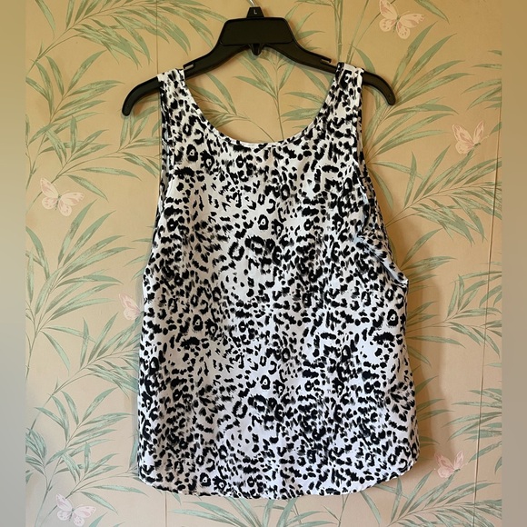 Leopard print tank top blouse - Picture 2 of 2